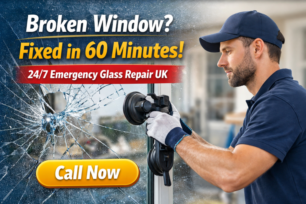 Broken Window? Here’s How to Get It Fixed Within 60 Minutes