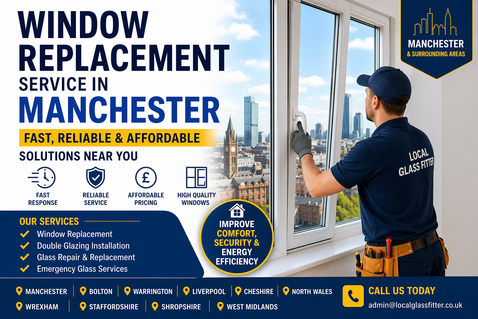 Window Replacement Service in Manchester