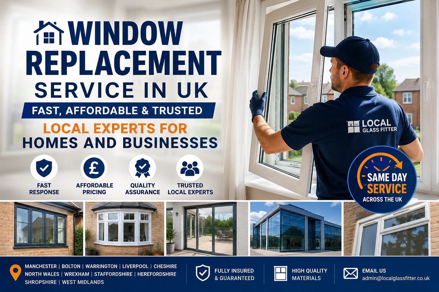 Window Replacement Service in UK – Fast, Affordable & Trusted